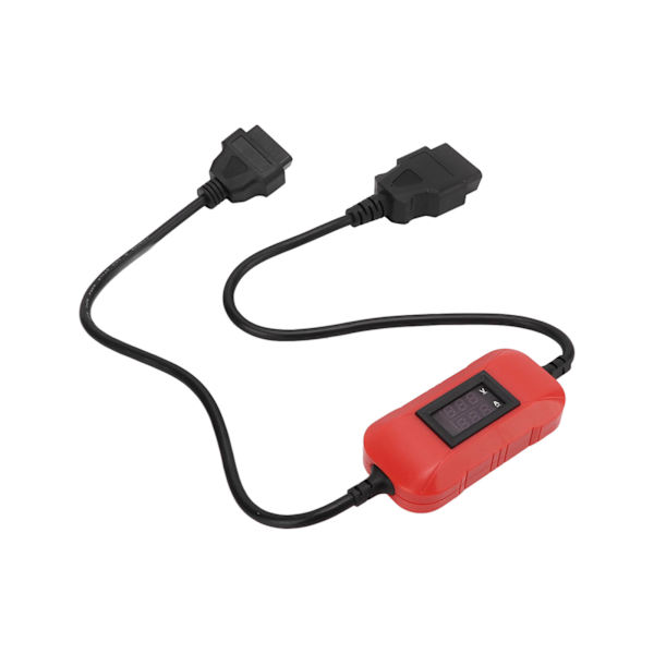 12‑24V OBD2 scanneradapterkabel Passer X431 Easydiag 2.0/3.0 GOLO ABS Varmebestandig til tunge lastbiler Diesel rød