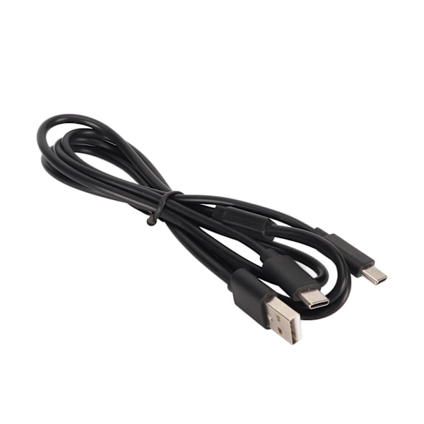 Dobbelthodet Ladeledning Profesjonell Effektiv 2 i 1 USB-C Ladeledning for PS VR2 for PS5 2,8 fot