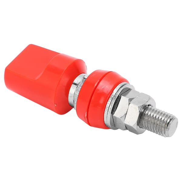 【NX】Plint Multipurpose 4 mm Mässing platt kåpa M8 100A Högström terminalblock med JackRed
