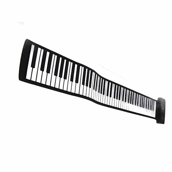 Rullepiano Silikon 88 Tangenter Roll Up Piano Keyboard Håndrulle Piano Uddannelsesmæssige Gaver