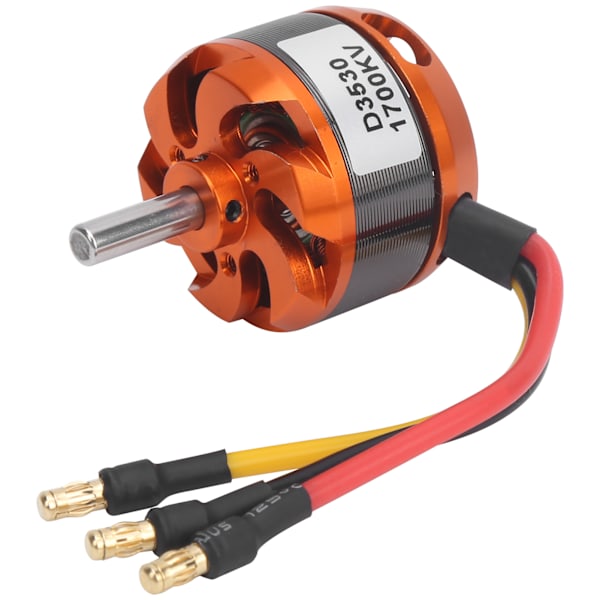 D3530 1700KV børsteløs outrunner motorutskifting med adapter for fjernstyrte fly