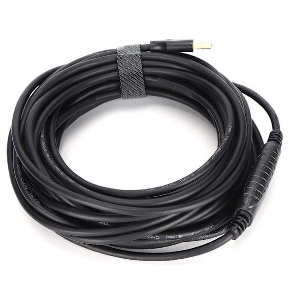 Mindpure printerkabel US009 All Copper Core USB2.0 10 meter sort dataskrivekabel til printerkopimaskine