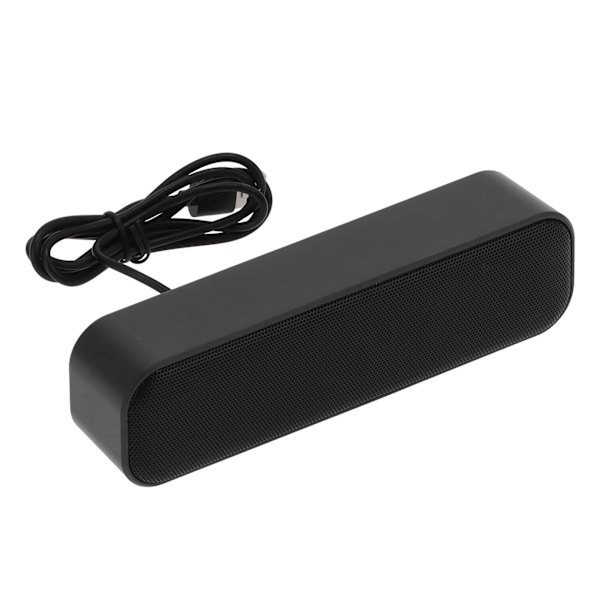 USB-högtalare Minihögtalarbox Inbyggt avkodat ljudkort Stereo Soundbar Datorhögtalare