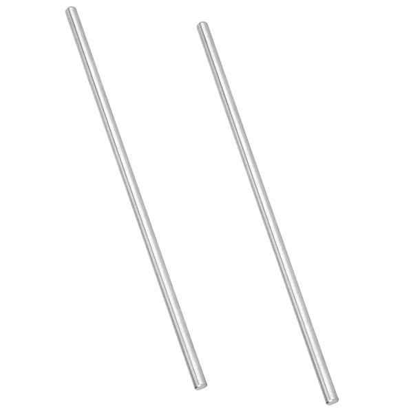 5 stk. rund aksel 4100‑0006‑200 rustfrit stål Φ6mm Kompatibel med TETRIX robotter