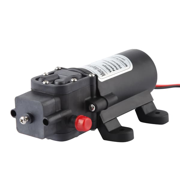 24V 60W Mini Elektrisk vattenpump 5L/m Flöde Mikromembranpump 1,5m sug