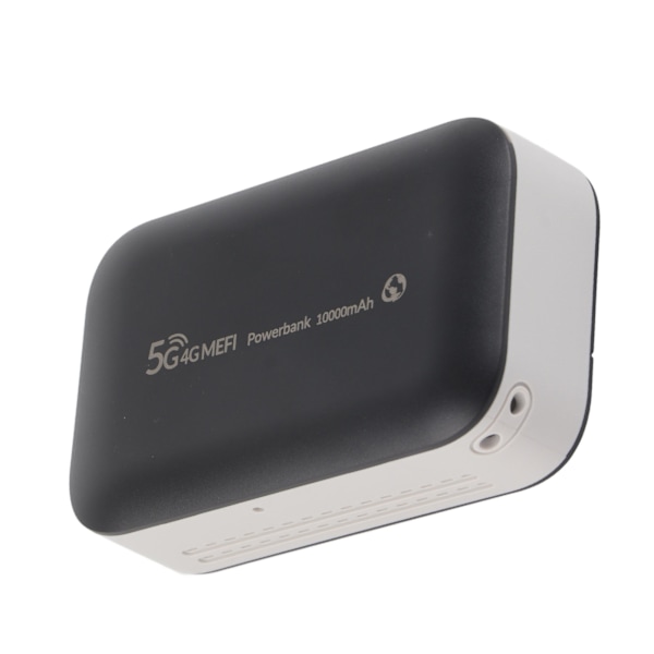 4G WiFi-router Bærbar SIM-kortplads Sort 4G trådløs router til telefon PC Tablet Laptop