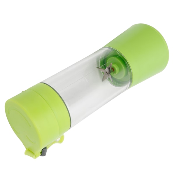 380 ml bärbar elektrisk juicepress automatisk fruktjuicemaskin Blender USB-laddning för Home Green