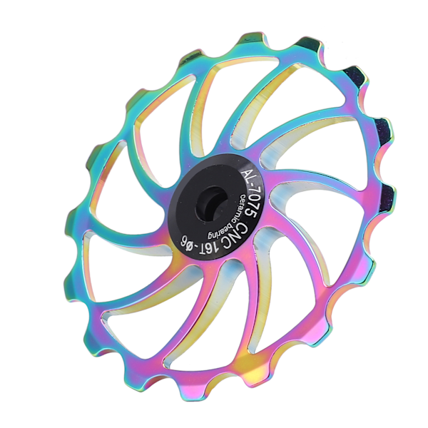 16T aluminiumslegering Cykelremskive Hjul Styrhjul Cykelcykel Bagremskive Styrrulle