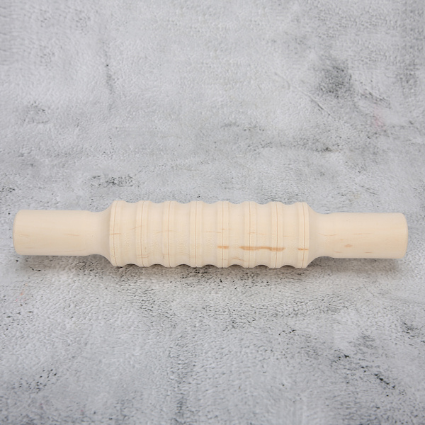 Rolling Stick Modellering Roller Keramik Verktyg Massivt trä Skulptur Kit Polerat hantverk CollectionRandtyp