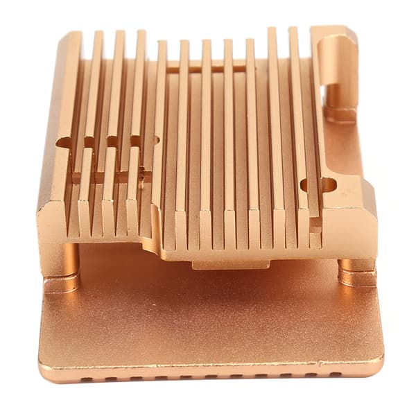 Beskyttelsesboks kompatibel med Raspberry Pi3 Model 2b / 3b varmeavledningsdeksel i aluminiumslegering
