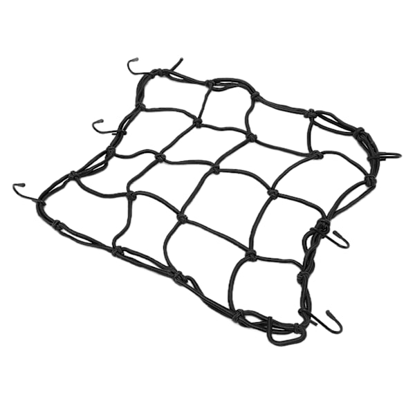 Cargo Net Nylon Robust Elastisk Bagagenet med Kroge til Vej Mountain Cykler Motorcykler Elektriske Køretøjer Sort