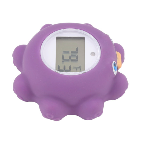 Babybadtermometer Flytande leksak Spädbarnsbad Säkerhetsvattentemperaturtestare med intelligent timinglarmfunktion