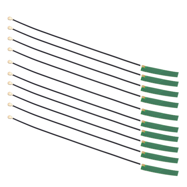 10 stk NZ‑433‑FPC‑001 Innbygd myk FPC 433MHz høyforsterkningsantenne for drone sikkerhetsalarm