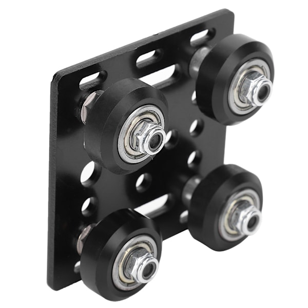 V Typ Gantry Plate Svart för 3D-skrivare Tillbehör Aluminiumprofiler EU Standard 2020