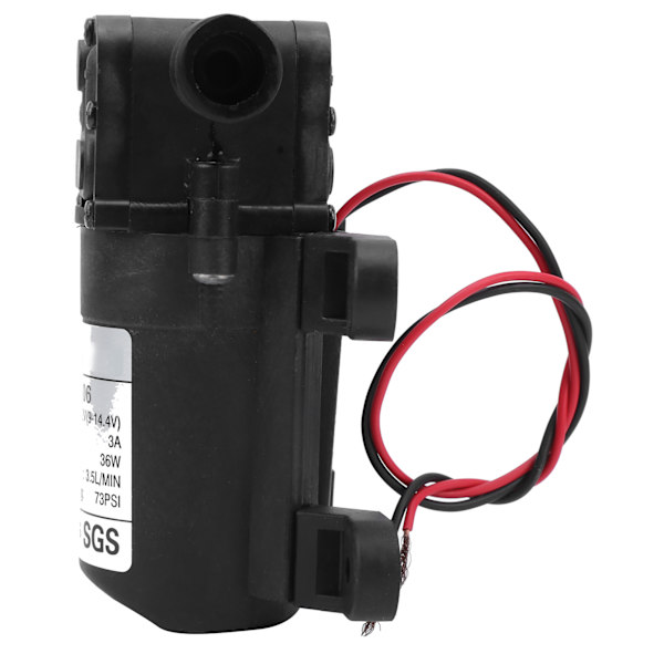 Membranvannpumpe elektrisk minipumpeverktøy 73PSI 3,5L/MIN G1/2in 36W DC 12V
