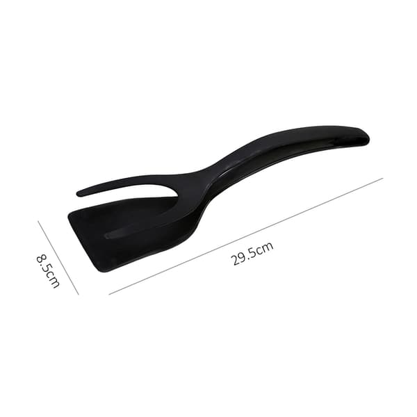 【NX】2 i 1 Flip Fried Spatel Non Stick Fried Egg Spatel Pancake Barbecue Spade
