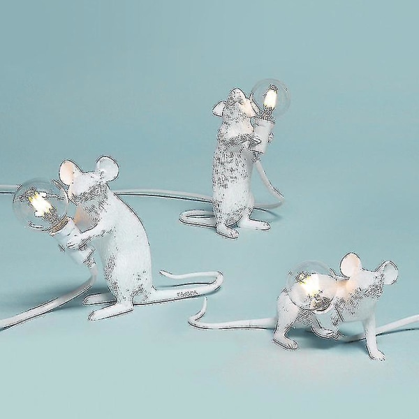 Animal Rat Bordlampe Ns2 US Plug Sitting rat