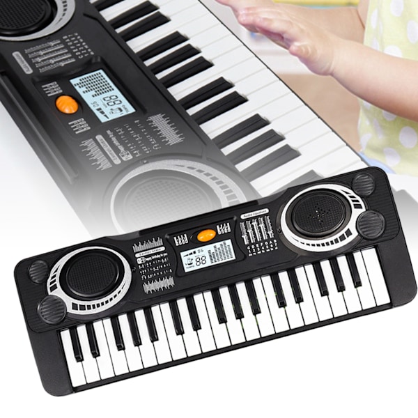 Kids Keyboard Piano 37 Key Elektronisk Digital Musik Pedagogisk leksak för pojkar Flickor