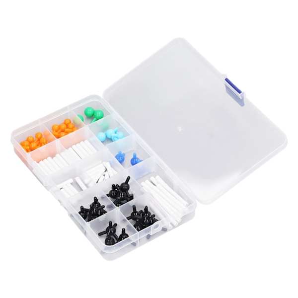 Kemi Molecular Model Kit Vibrant Color 3D Educational Micro Molecular Structures Model for Student Teacher Learning