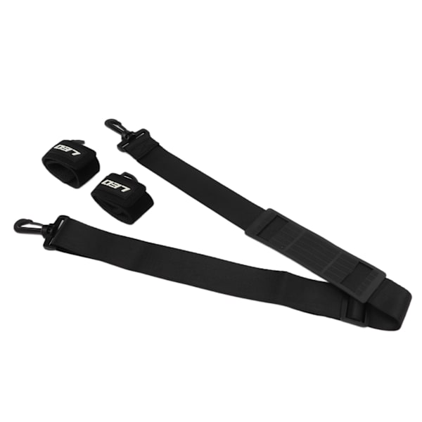 Slitesterk Fiske Stang Justerbar Skulderstropp Belte Fiske Stang Pole Bære Stropp Sling Band