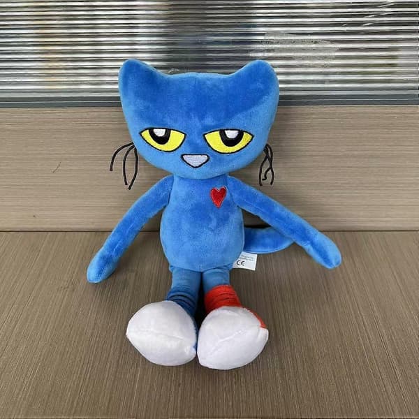 Pete The Cat Plushies Gosedjur Docka Barnpresenter _b B
