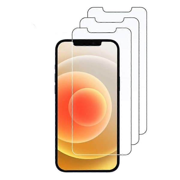 [3-PACK] - iPhone 12/12 Pro Skärmskydd i Härdat Glas