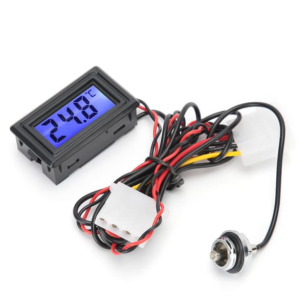 Vandkøling Termometer Digital Display Computer Temperaturmåler WDXS-DT 5V-24V