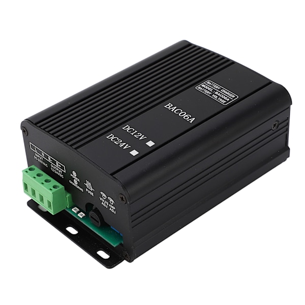 Generator Batterilader Lavt Forbrug Automatisk Intelligent Genset Oplader AC100‑240V 12V 6A