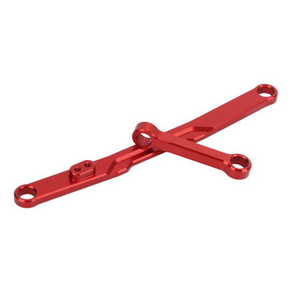 RC Ohjausvarsi Upea käsityö Kevyt ruostumaton Helppo asentaa RC korkea vetolinkki SCX24Red