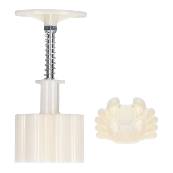 MidAutumn Festival HandPress Mooncake Mould 3D Crabshaped Moon Cake Form for Home