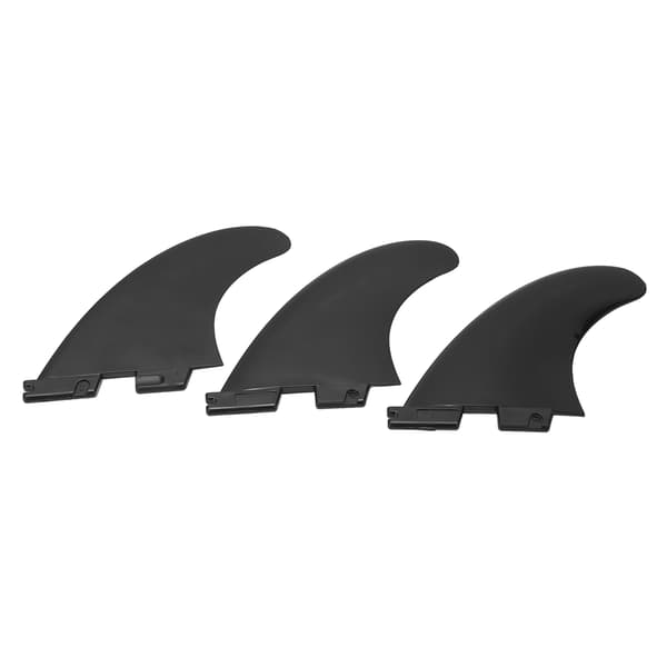 3 stk. Surfbræt Fin PVC Glasfiber Longboard Ocean Bred Thruster Fin Surf Tilbehør