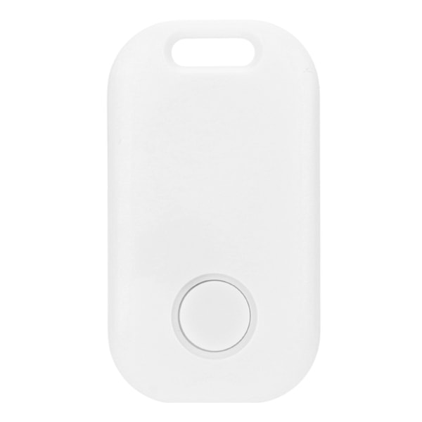 Bluetooth-nøkkelknippe for å hindre tapte barn, kjæledyrveske, sporing, smart nøkkellokalisator for Android for IOS, hvit