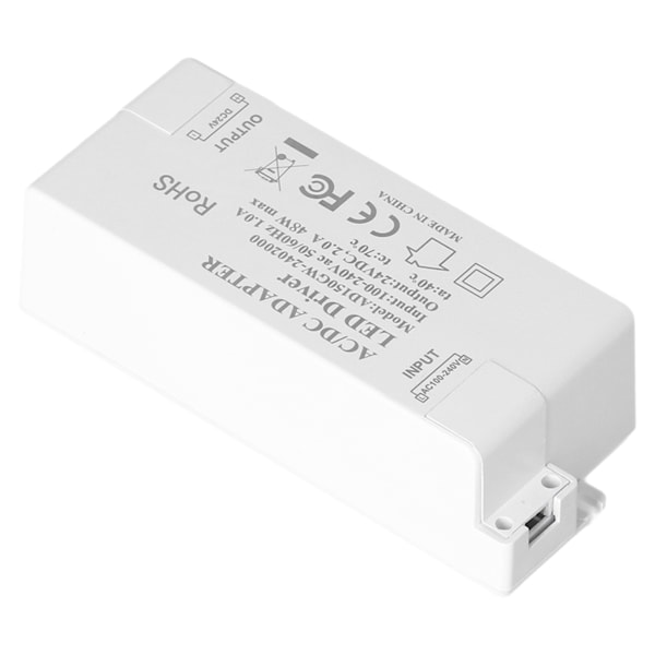 LED-drivrutin Termiskt skydd Säker isolering Lätt bärbar Hållbar LED-transformator