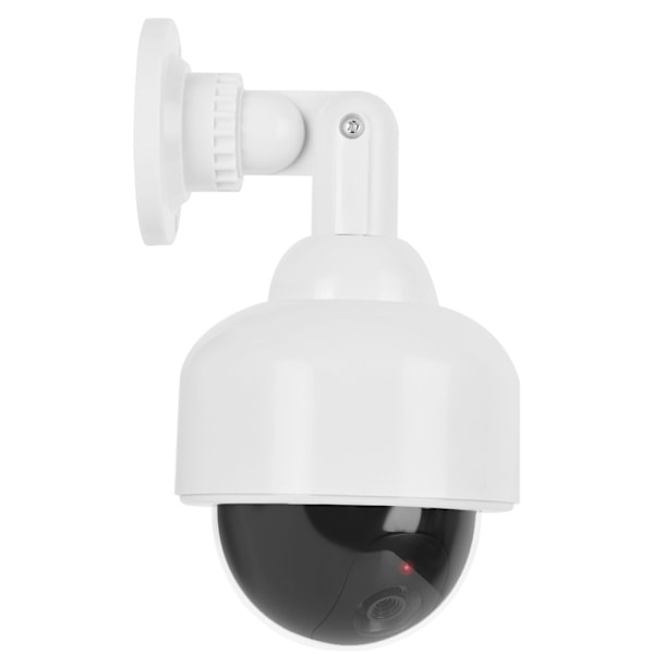 Fake Camera Vattentät Realistisk Dummy Surveillance Security Cam med blinkande rött LED-ljus