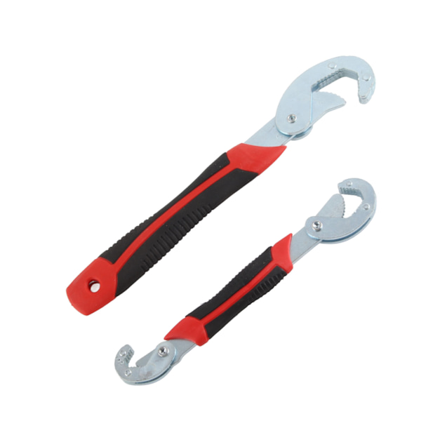 2 stk selvjusterende skruenøglesæt Multifunktions 9-32 mm Universal Quick Grip rørtang