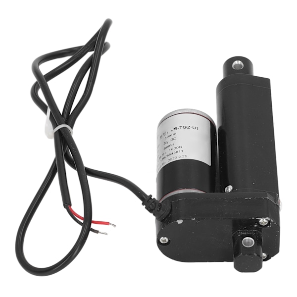 JS TGZ U1 lineaarinen sähkökäyttöinen toimija 100N 24VDC 50 mm isku lineaarinen toimija Metallivaihdekonfiguraatio Push-moottori Push-tanko