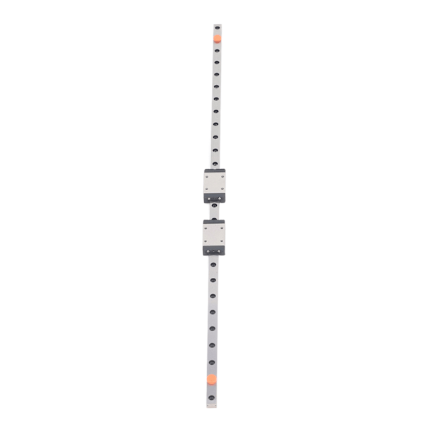 Lineær føringsskinne Miniatyr lineærlagerglide Kit MGN7H med 2 glideblokker for 3D-skrivere og CNC-deler 500 mm / 19.69in