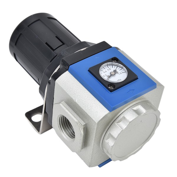 Ilmanpaineensäädin 0,05~0,9mpa 20‑130Psi säädettävä ohjausventtiili kiinnityksellä GR400‑15 PT1/2