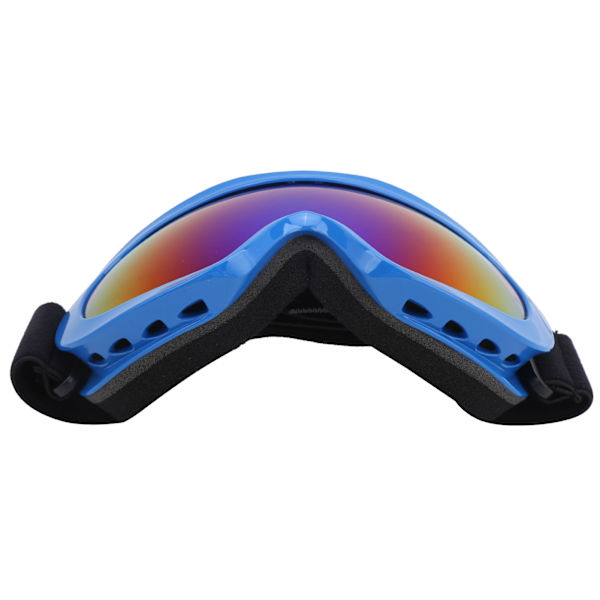 Skidsnowboardglasögon för barn Dubbelskiktslinser Anti-Imma UV-skydd Snöglasögon (blå)
