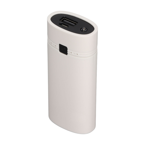 Universal DIY USB Power Bank Box 2x18650 Batteriladdare Power Bank Shell för SmartphoneWhite