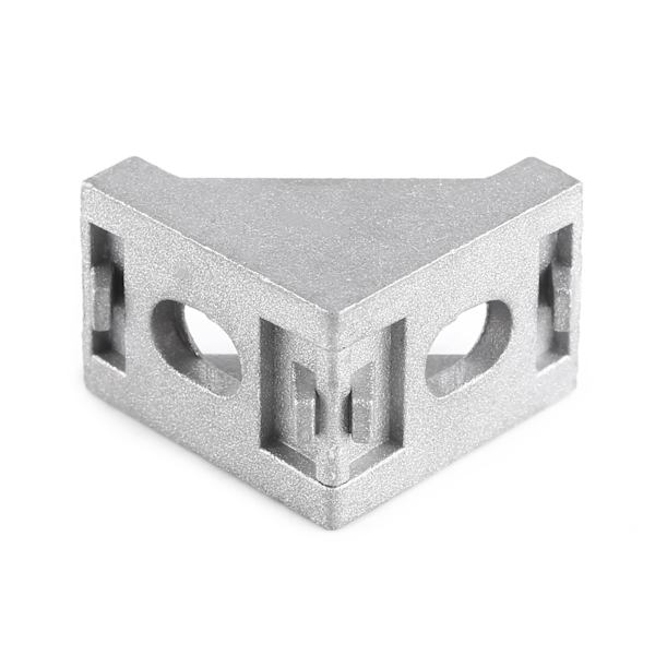 10st aluminiumlegering L-form hörnfäste rätvinkligt fäste 28x28mm