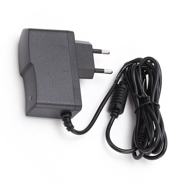 Strömadapter 9V Svart Multi Effects Plast Allmänt användbar ledningslängd 190cm 9V AC100-240VEU-kontakt
