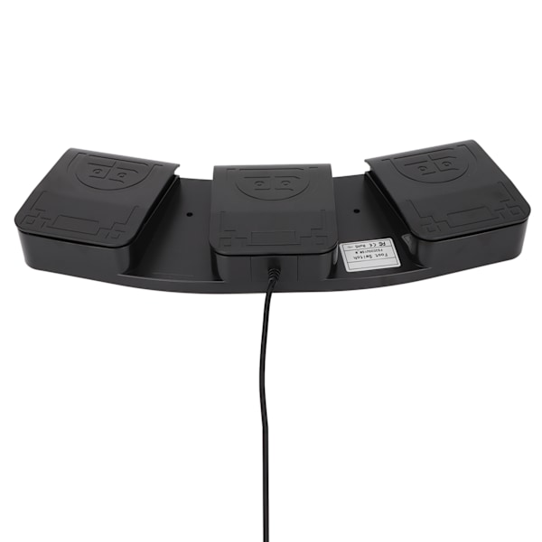 USB-fodpedal Trippeltaster MIDI-controller Mekanisk switch Programmerbar computertastatur til spil