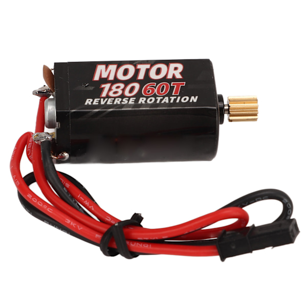 180 RC Borstad Motor 60T Hög torsion Lågt ljud Lättvikt för Traxxas TRX4M RC Crawler 1/18