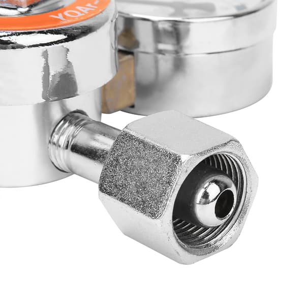 【NX】Argon tryckregulator zinklegering dubbelrör invändig gänga G5/8in svetsutrustning