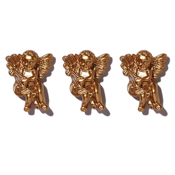 Angel 3d guld negle klistermærker Angel Statue Amor Spraymaling Cabochon til gør-det-selv-smykker Fremstilling af håndværk Neglekunst-dekoration shape1