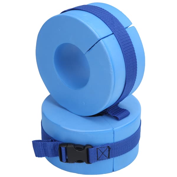 2st EVA simmanschetter Vattenaerobics Float Ring Anklar Armar Bälten med Quick Release Spänne
