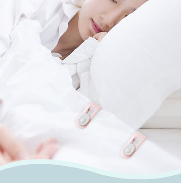 Tumsnäppsfäste för täcken (8-pack) Pink Pink 45