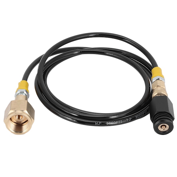 G5/8-14 CO2 Universal ekstern slange adapter 1,5 m Soda sort slange CO2-cylinderpåfyldningsadapter