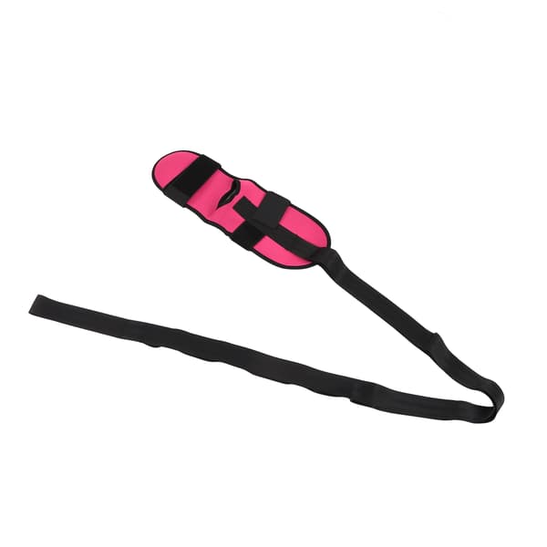 Yoga Ligament Stretching Bälte Hamstring Ben Stretch Strap Kompatibel med flexibilitet Dansträning Rosa